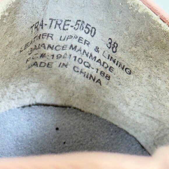 Alegria Traq Womens Pink Leather Strappy Comfort Sandals Size 38 With Slip-Resis - Picture 8 of 11